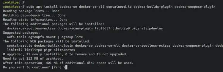 install docker