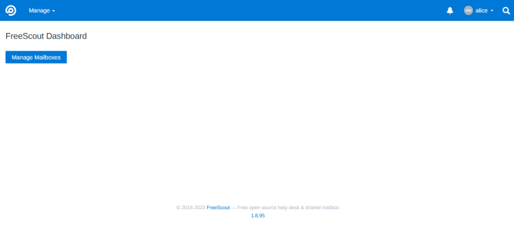 freescout dashboard