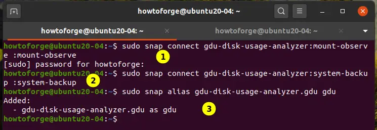 Setting GDU using Snap