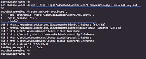 Add Docker Ubuntu Repository