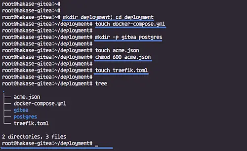 Setup Deployment Directory and Files