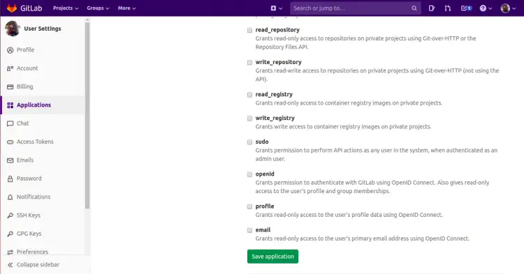 Configure permissions