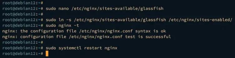 setup nginx reverse proxy