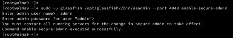 setup secure-admin