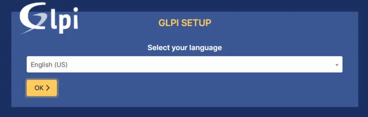 select language