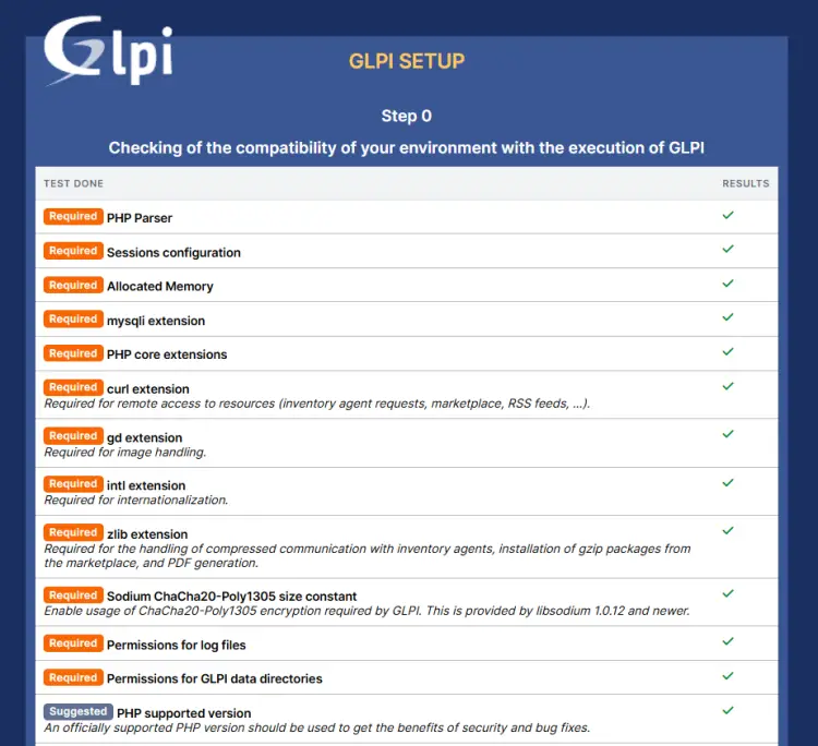 check requirements