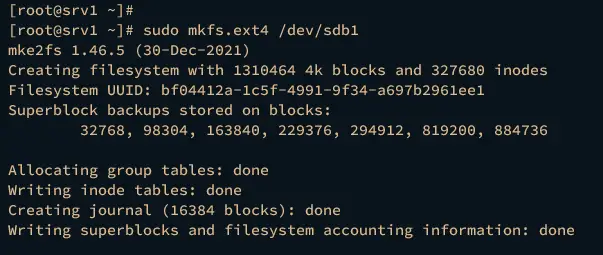 format partition