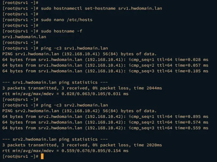 setup fqdn