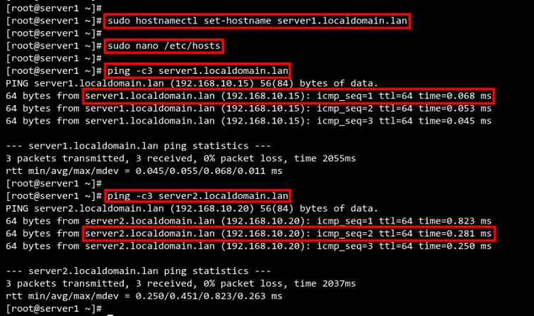 configuring fqdn and hosts file