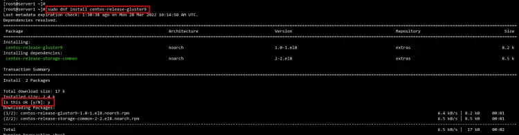 add glusterfs repository