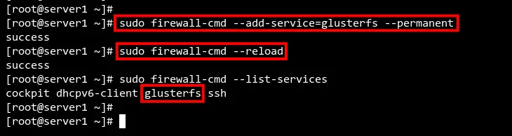 setup firewalld
