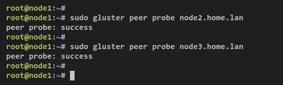 initilize cluster storage pool