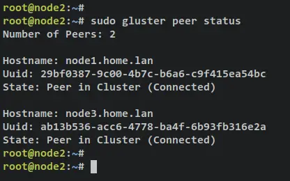 status node2