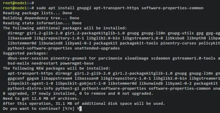 install dependencies
