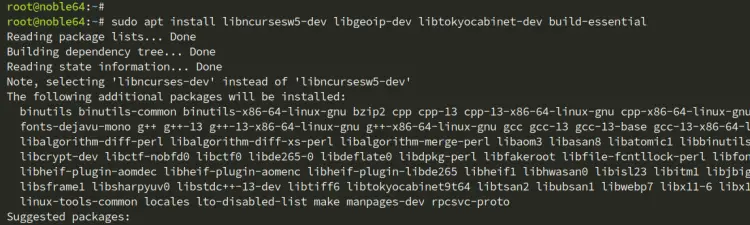 install deps
