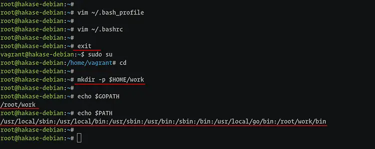 Configure system environment