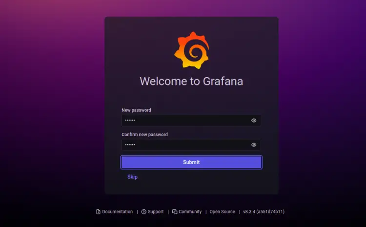 Set a new password
