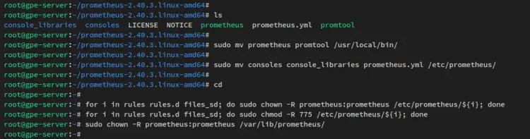 install prometheus