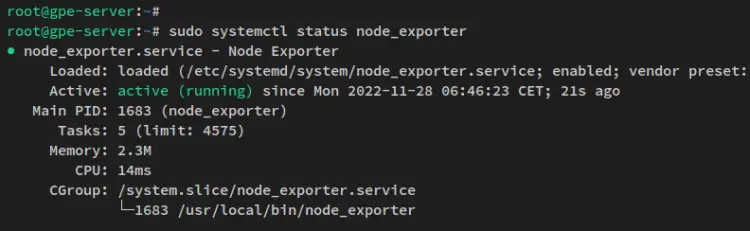 verify node_exporter