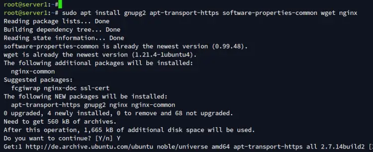 install deps