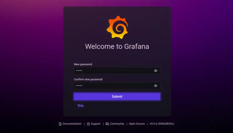 Generate a new password