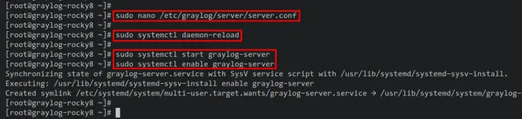 start graylog