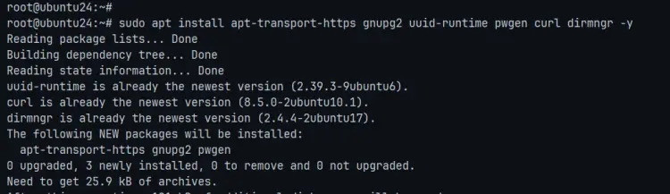 install deps