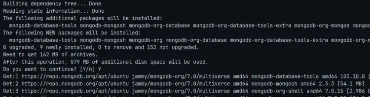 install mongodb
