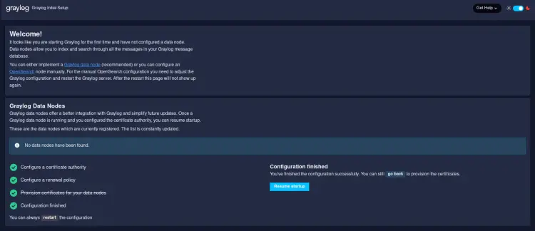 setup graylog