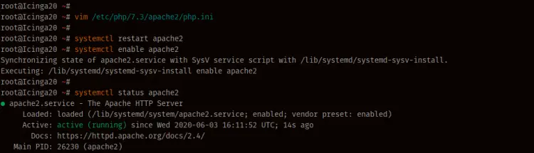 Install and Configure Apache and PHP Packages