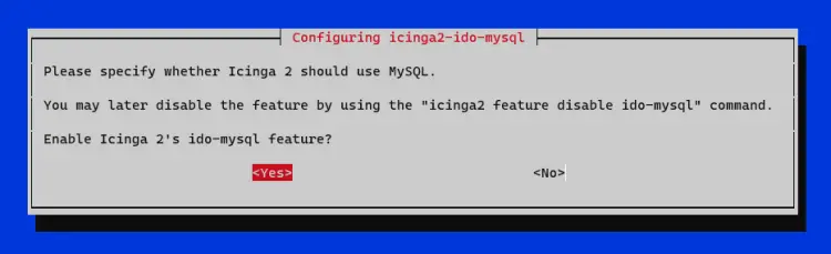 Icinga IDO-MySQL feature