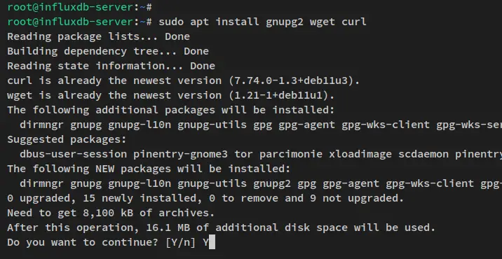 install dependencies