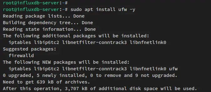 install ufw