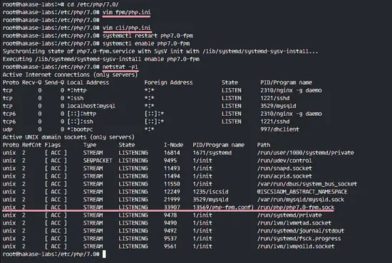 Configure PHP7.0-FPM on Ubuntu 16.04