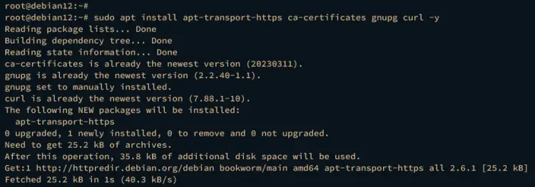 install dependdencies