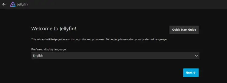 default language