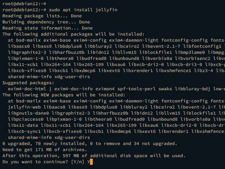 install jellyfin