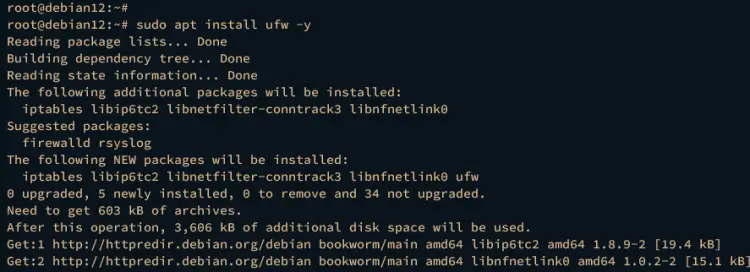 install ufw