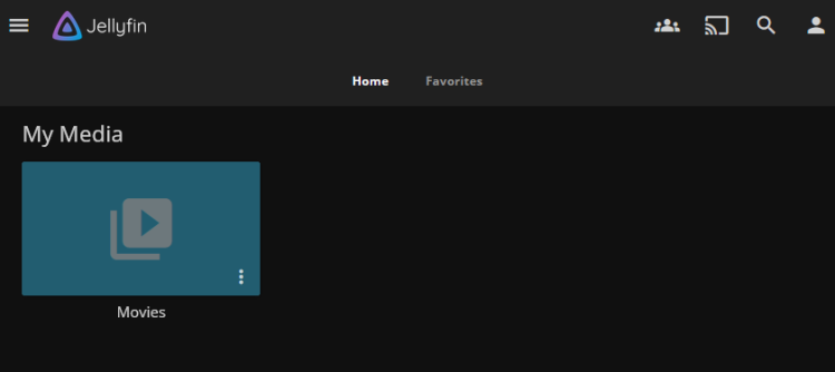 Jellyfin Dashboard