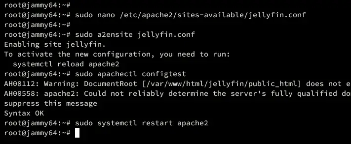 setup reverse proxy