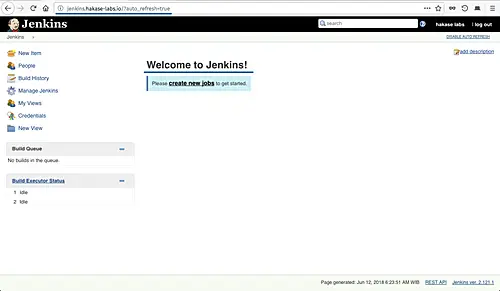 Welcome to Jenkins