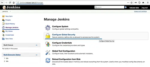 Manage Jenkins