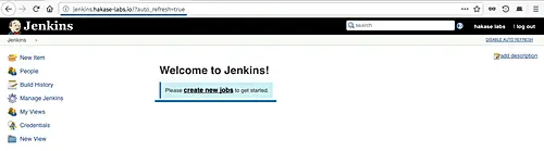 Create Job in Jenkins