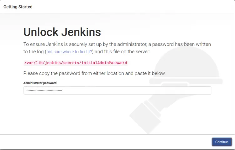 Unlock Jenkins