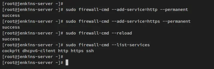 setup firewalld