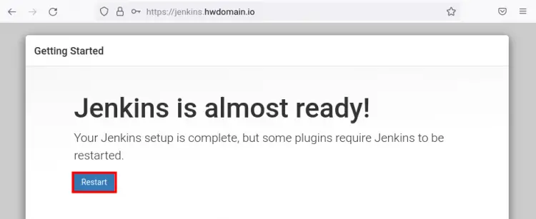 restart jenkins