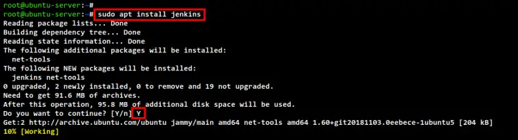 install jenkins