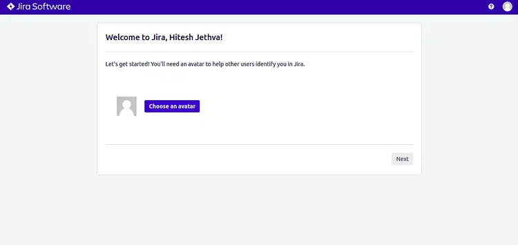 Jira account