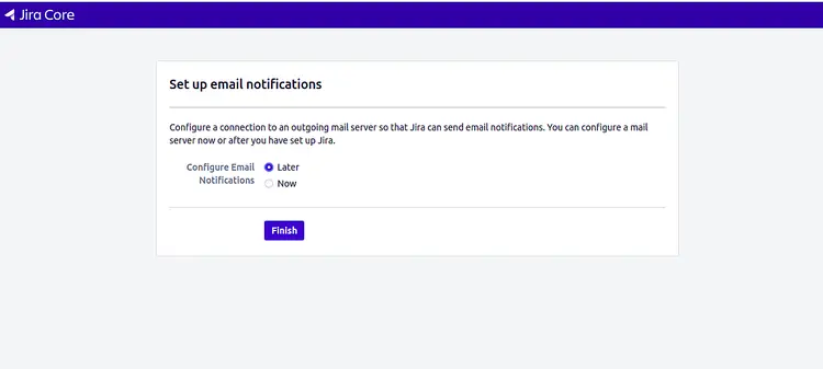 Email notifications