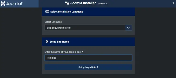 lang and site name